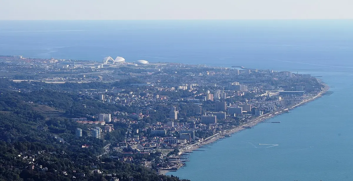 Adlersky city district — destination view